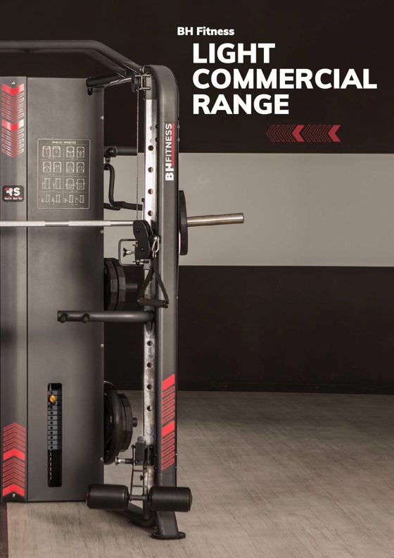 Naslovnica kataloga BH Fitness Light Commercial Range